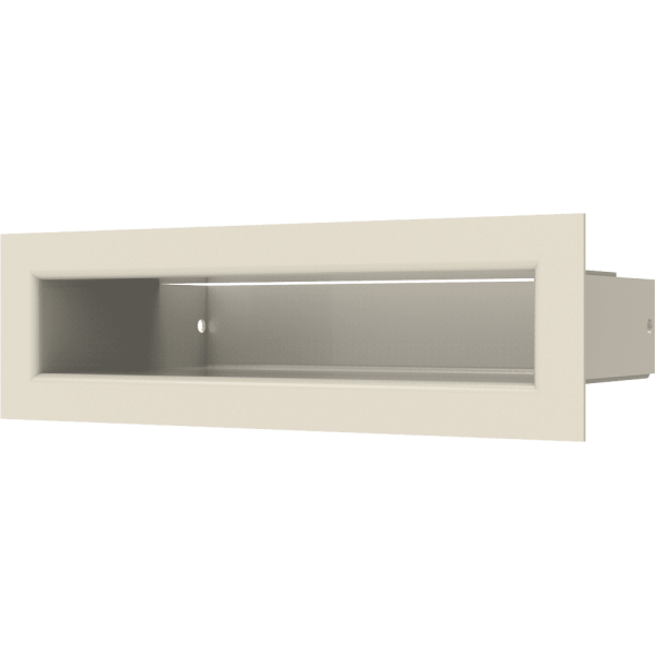Kratka wentylacyjna kominkowa LUFT 6x20 kremowa Slim