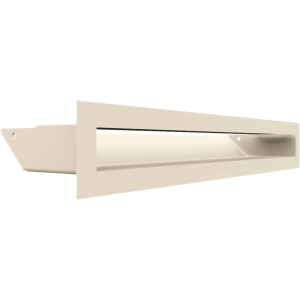 Kratka wentylacyjna kominkowa LUFT 6x40 kremowa Slim