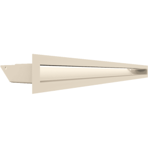Kratka wentylacyjna kominkowa LUFT 6x80 kremowa Slim