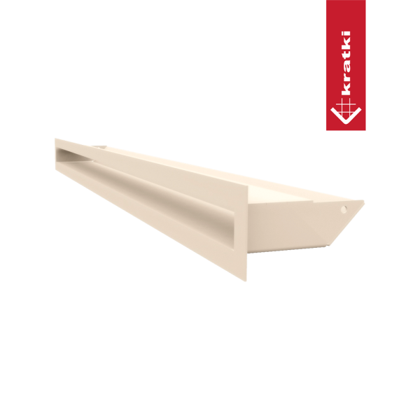 Kratka wentylacyjna kominkowa LUFT 6x80 kremowa