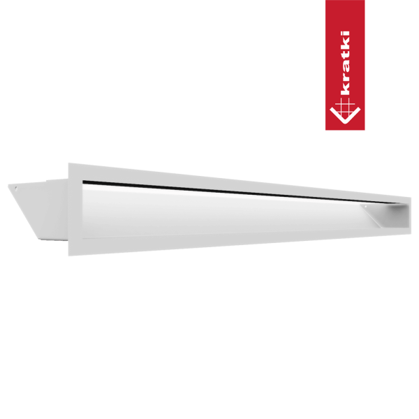 Kratka wentylacyjna kominkowa LUFT 9x100 biała