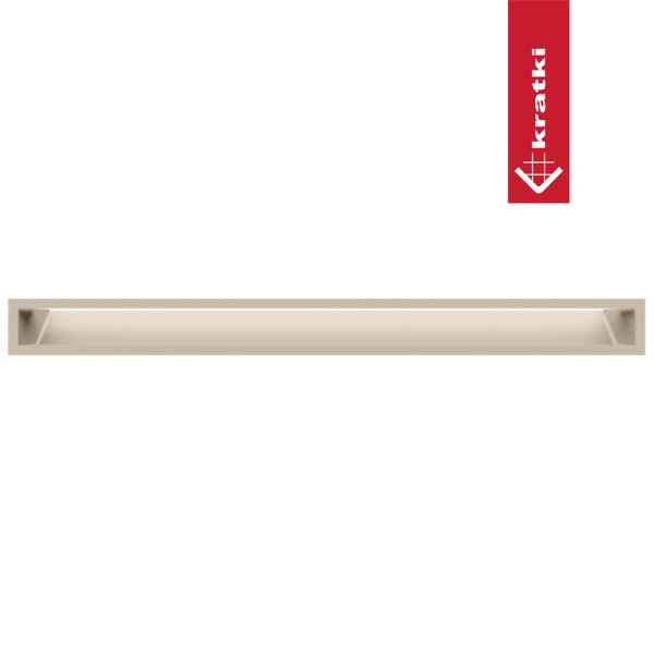 Kratka wentylacyjna kominkowa LUFT 9x100 kremowa