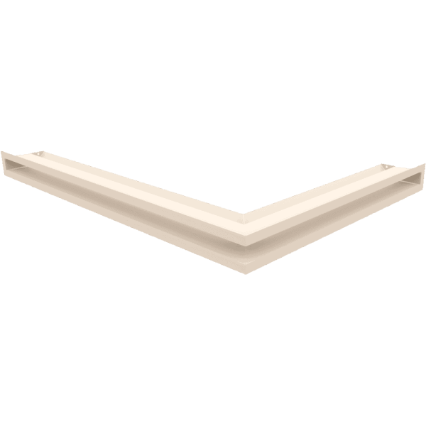Kratka LUFT narożny lewy 76,6x54,7x6 kremowa Slim
