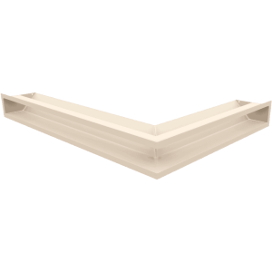 Kratka kominkowa LUFT lewy 76,6x54,7x9 krem