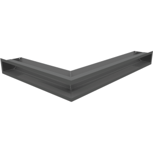 Kratka LUFT narożny prawy 54,7x76,6x9 grafit Slim