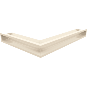 Kratka kominkowa LUFT prawy 54,7x76,6x9 krem Slim