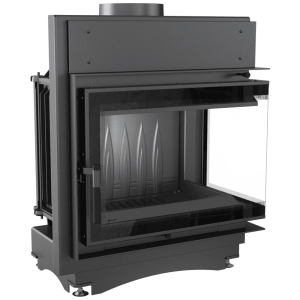 Kominek powietrzny żeliwny KRATKI MAJA DECO prawy BS 8 kW Ø 150