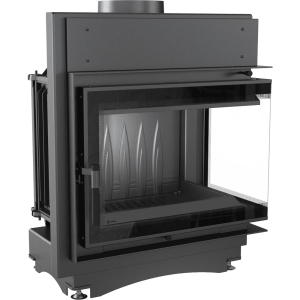 Kominek powietrzny żeliwny KRATKI MAJA DECO prawy BS 8 kW Ø 200