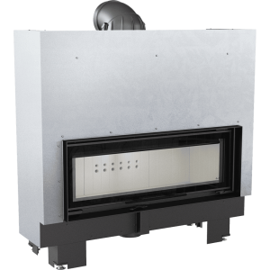 Kominek powietrzny stalowy KRATKI MB100 14 kW Ø 200 Gilotyna