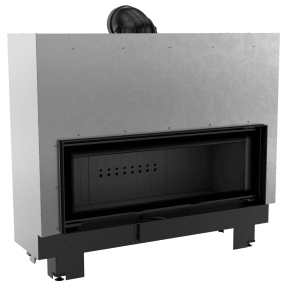 wkład kominkowy KRATKI MB 120 gilotyna czarny termotec   (10) V2