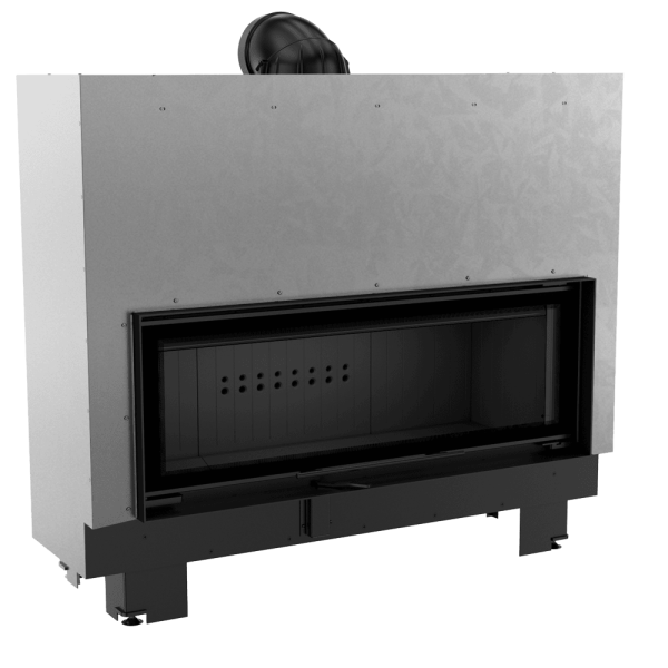 wkład kominkowy KRATKI MB 120 gilotyna czarny termotec (10) V2