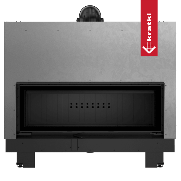 wkład kominkowy KRATKI MB 120 gilotyna czarny termotec (10) V2