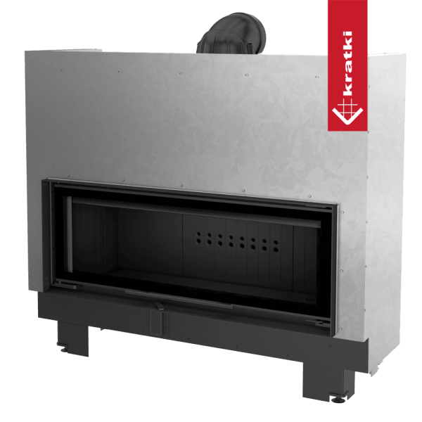 wkład kominkowy KRATKI MB 120 gilotyna czarny termotec (10) V2