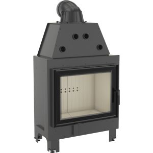 Kominek powietrzny stalowy KRATKI MBA 17 kW Ø 200