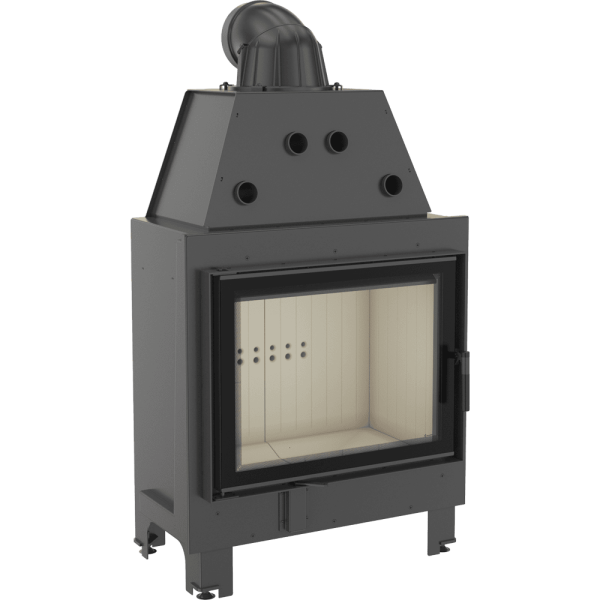 Kominek powietrzny stalowy KRATKI MBA 17 kW Ø 200