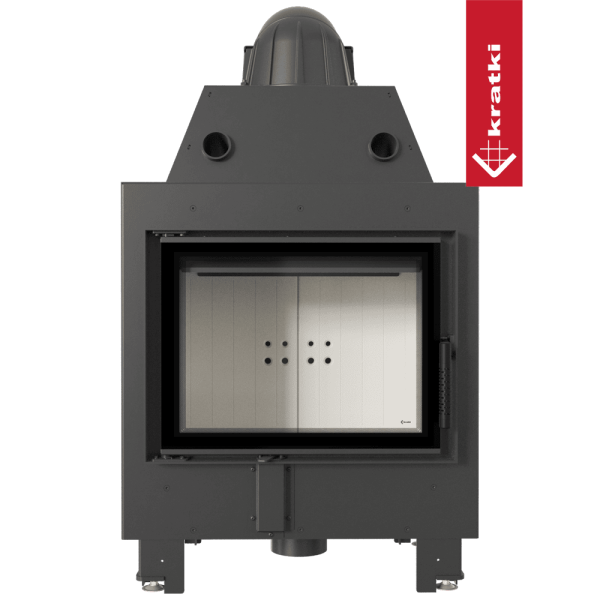 Kominek powietrzny stalowy KRATKI MBM 10 kW Ø 200