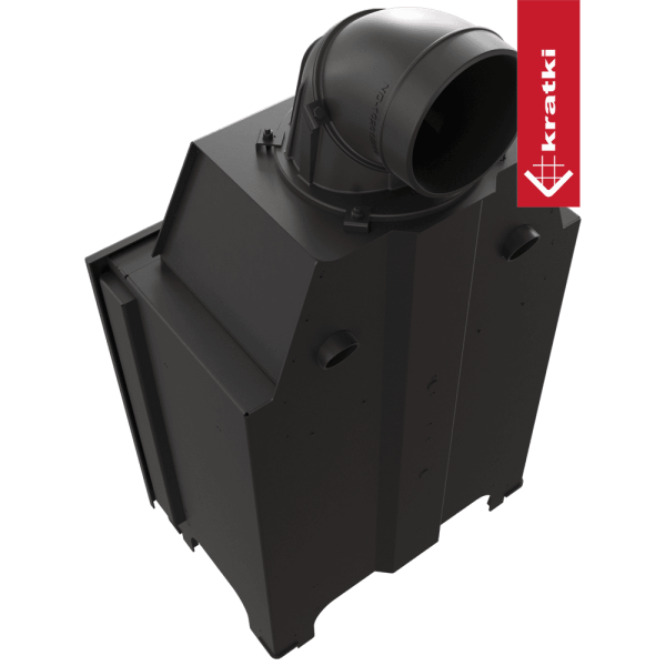 Kominek powietrzny stalowy KRATKI MBM 10 kW Ø 200