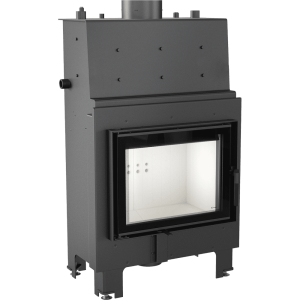 Kominek z płaszczem wodnym KRATKI MBM 12 kW Ø 180