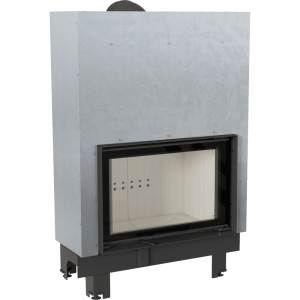 Kominek powietrzny stalowy KRATKI MBO 15 kW Ø 200 Gilotyna