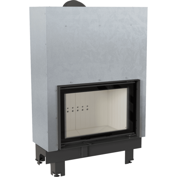 Kominek powietrzny stalowy KRATKI MBO 15 kW Ø 200 Gilotyna