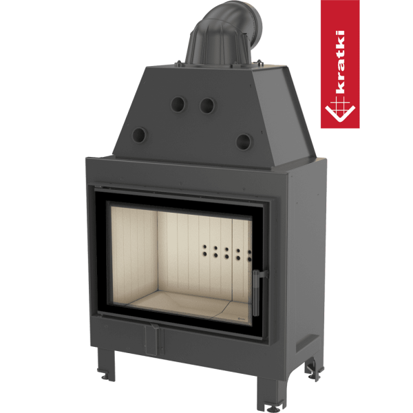 Kominek powietrzny stalowy KRATKI MBO 15 kW Ø 200