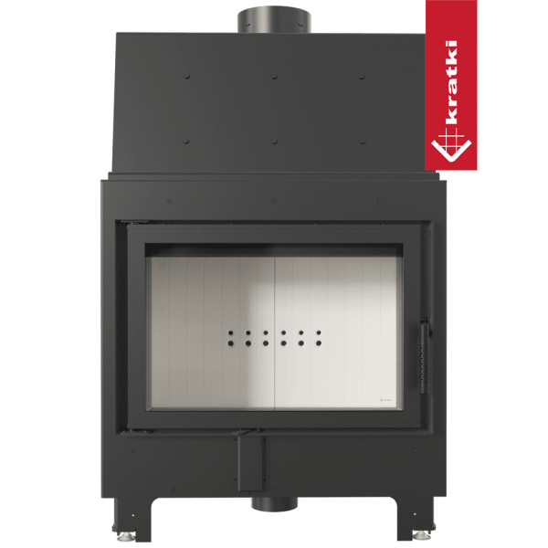 Kominek z płaszczem wodnym KRATKI MBO 15 kW Ø 200