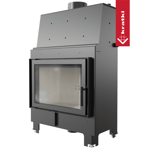 Kominek z płaszczem wodnym KRATKI MBO 15 kW Ø 200