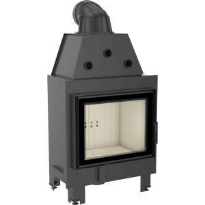 Kominek powietrzny stalowy KRATKI MBZ 13 kW Ø 200