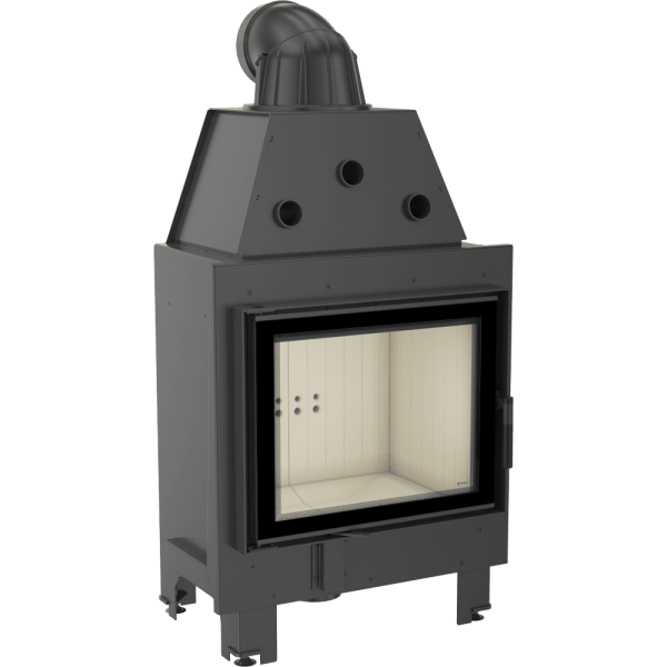 Kominek powietrzny stalowy KRATKI MBZ 13 kW Ø 200