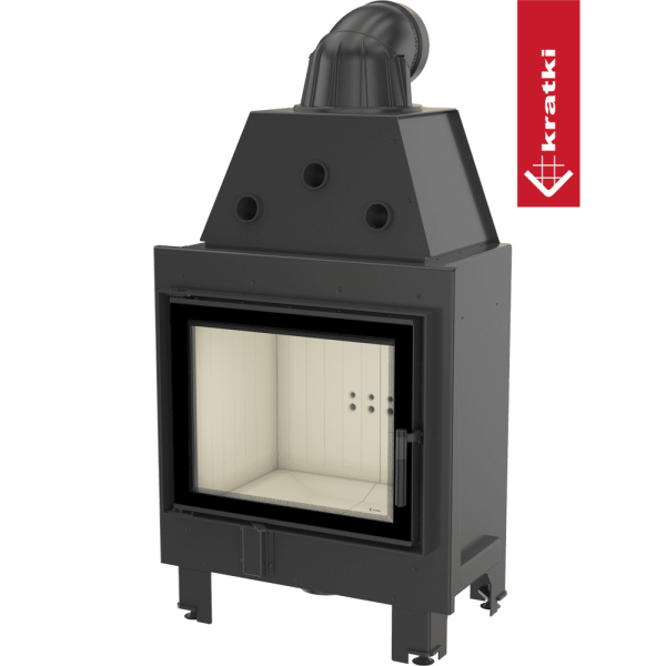 Kominek powietrzny stalowy KRATKI MBZ 13 kW Ø 200