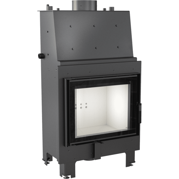Kominek z płaszczem wodnym KRATKI MBZ 13 kW Ø 200