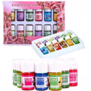Olejki zapachowe 12 szt mix aromaterapia mix