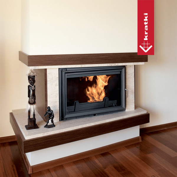 Kominek powietrzny żeliwny KRATKI OLIWIA 16 kW Ø 200