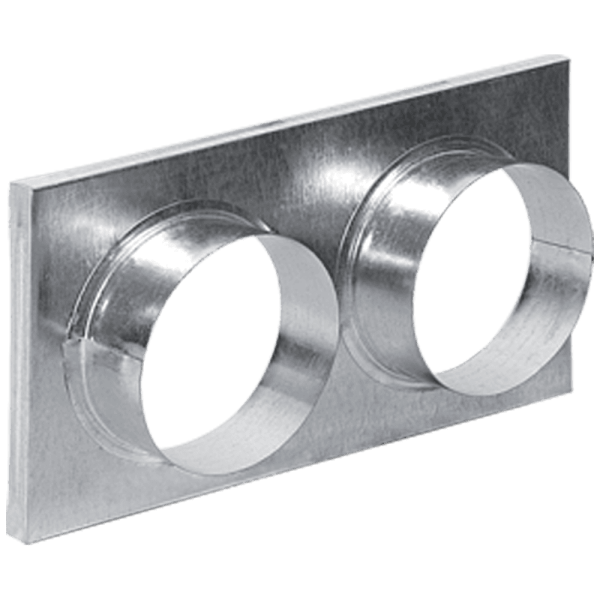 Przyłącze do kratki 17/37 fi 2x125