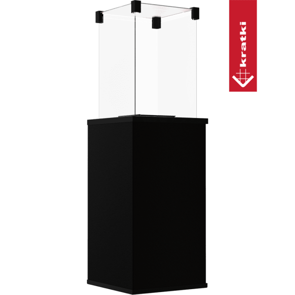 Ogrzewacz gazowy Patio spiek Nero Assoluto sterowanie automatyczne 8,2 kW