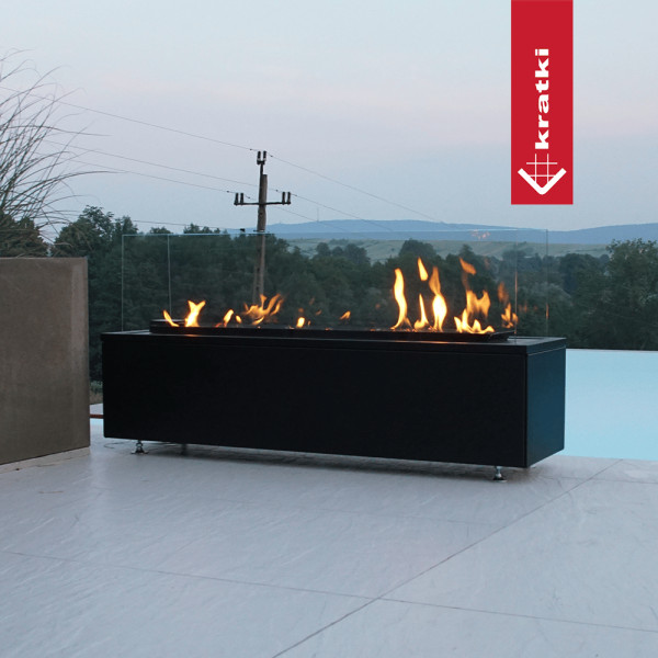 Ogrzewacz gazowy Patio Horizontal sterowanie automatyczne 17,5 kW