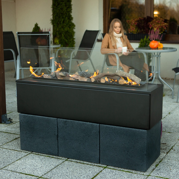 Ogrzewacz gazowy Patio Horizontal sterowanie automatyczne 17,5 kW