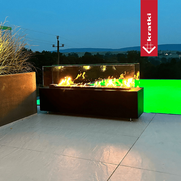 Ogrzewacz gazowy Patio Horizontal manual 17,5 kW