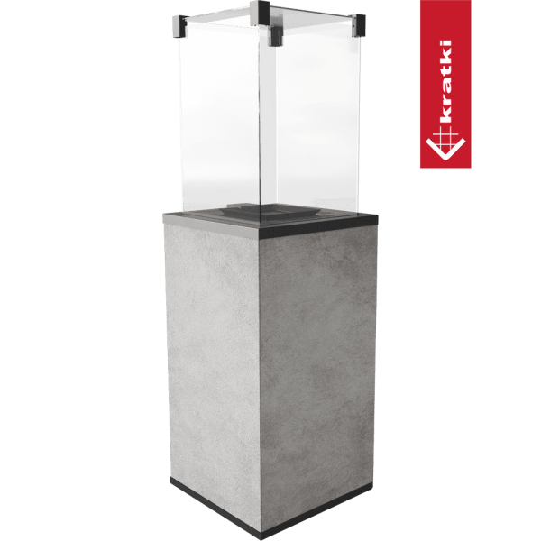 Ogrzewacz Patio spiek Oxide Grigio manual 8,2 kW