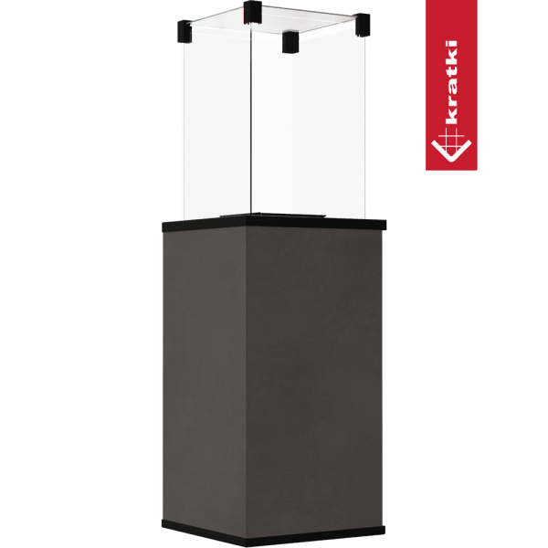 Ogrzewacz gazowy Patio spiek Calce Antracite sterowanie manualne 8,2 kW