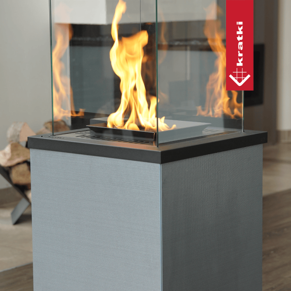 Ogrzewacz gazowy Patio spiek Filo Mercurio sterowanie manualne 8,2 kW