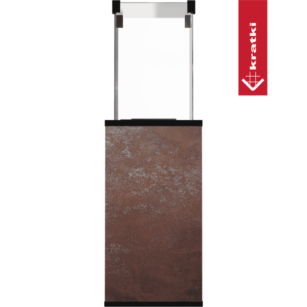 Ogrzewacz gazowy Patio spiek Oxide Moro sterowanie manualne 8,2 kW