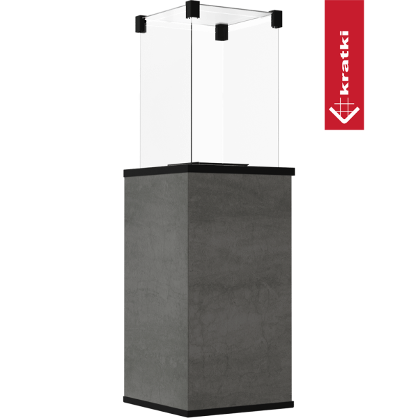 Ogrzewacz gazowy Patio Mini Naturali Grigia 8,2 kW
