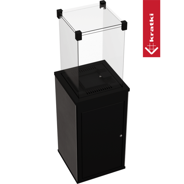 Ogrzewacz gazowy Patio Mini spiek Cal Antra sterowanie automatyczne 8,2 kW