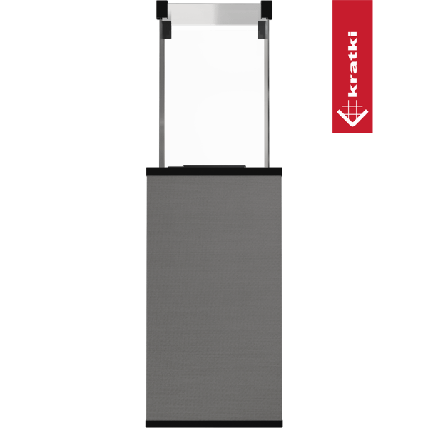 Ogrzewacz gazowy Patio Mini spiek Fil Argento sterowanie automatyczne 8,2 kW