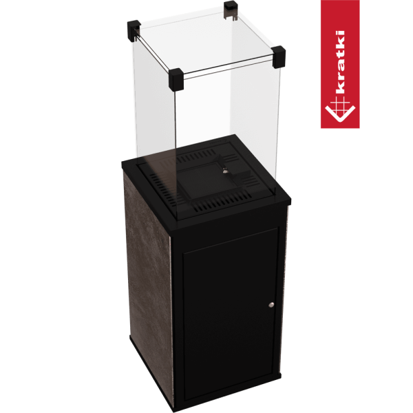 Ogrzewacz Patio Mini spiek Oxide Nero pilot 8,2 kW