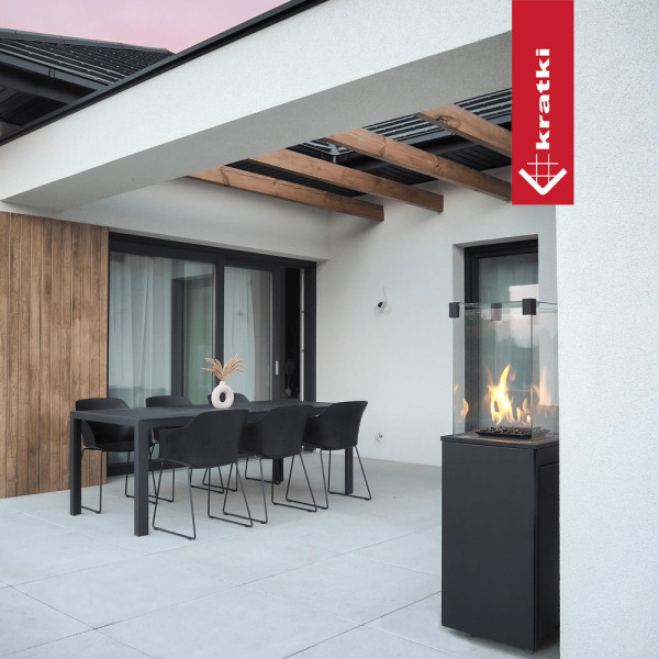 Ogrzewacz Patio Mini sterowanie pilot 8,2 kW