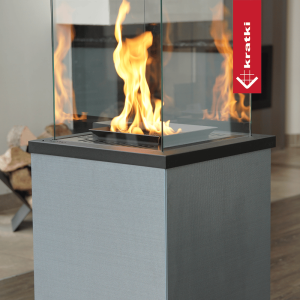Ogrzewacz gazowy Patio Mini spiek Filo Mercurio sterowanie automatyczne 8,2 kW
