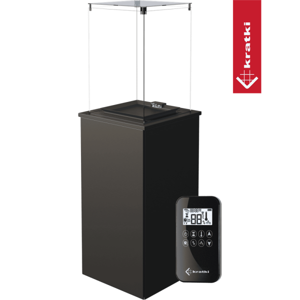 Ogrzewacz gazowy Patio Mini sterowanie automatyczne 8,2 kW
