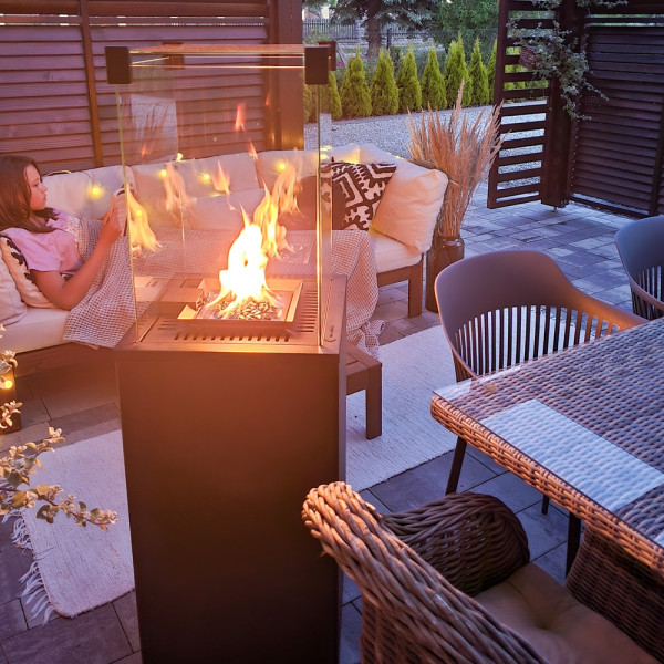 Ogrzewacz gazowy Patio Mini sterowanie automatyczne 8,2 kW